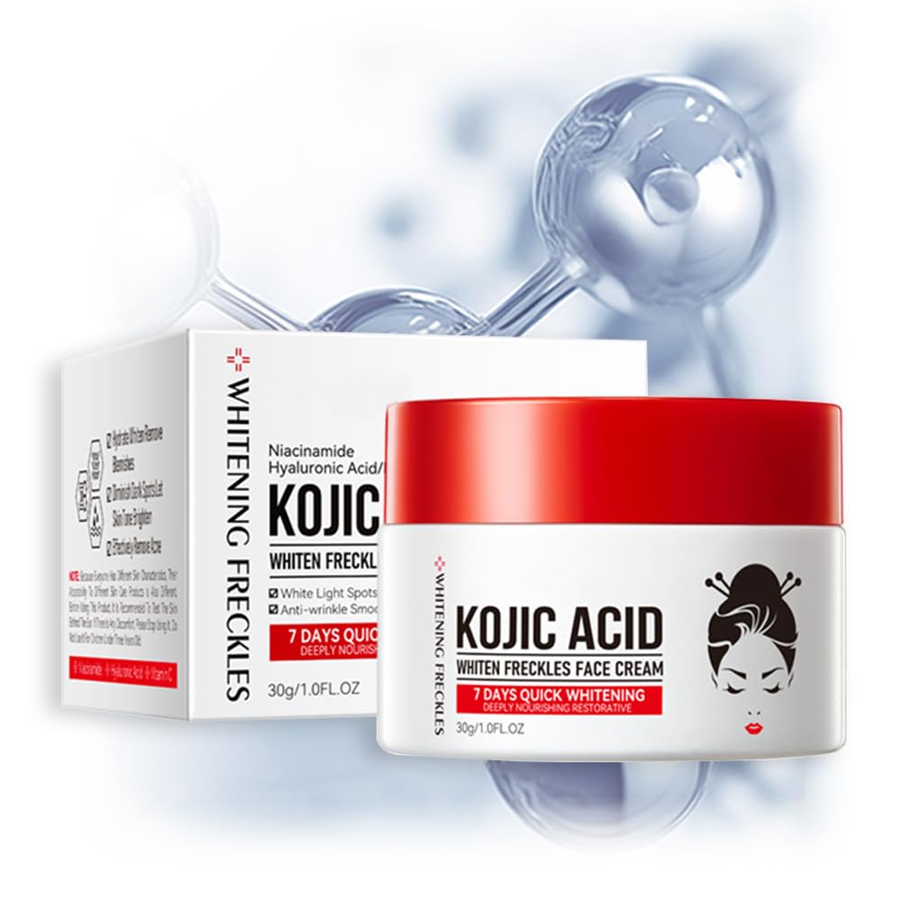 Amazon | コウジ酸美白クリームフェイスクリーム，kojic acid cream